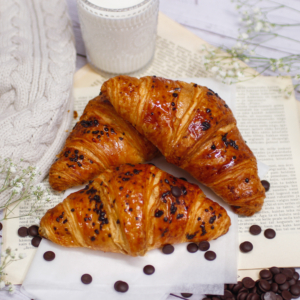 Croissant šokolaadikreemiga