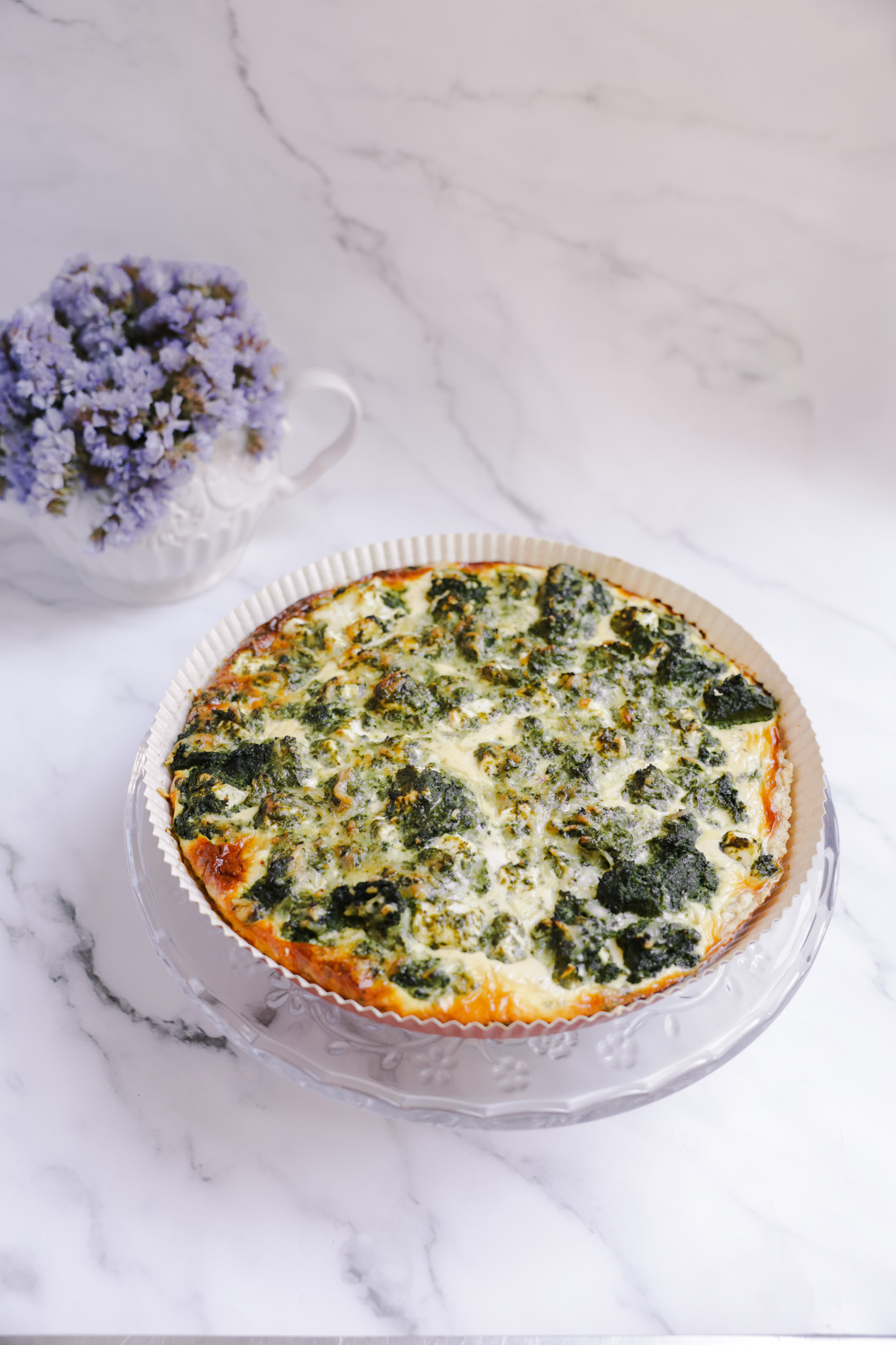 Quiche spinati ja fetaga