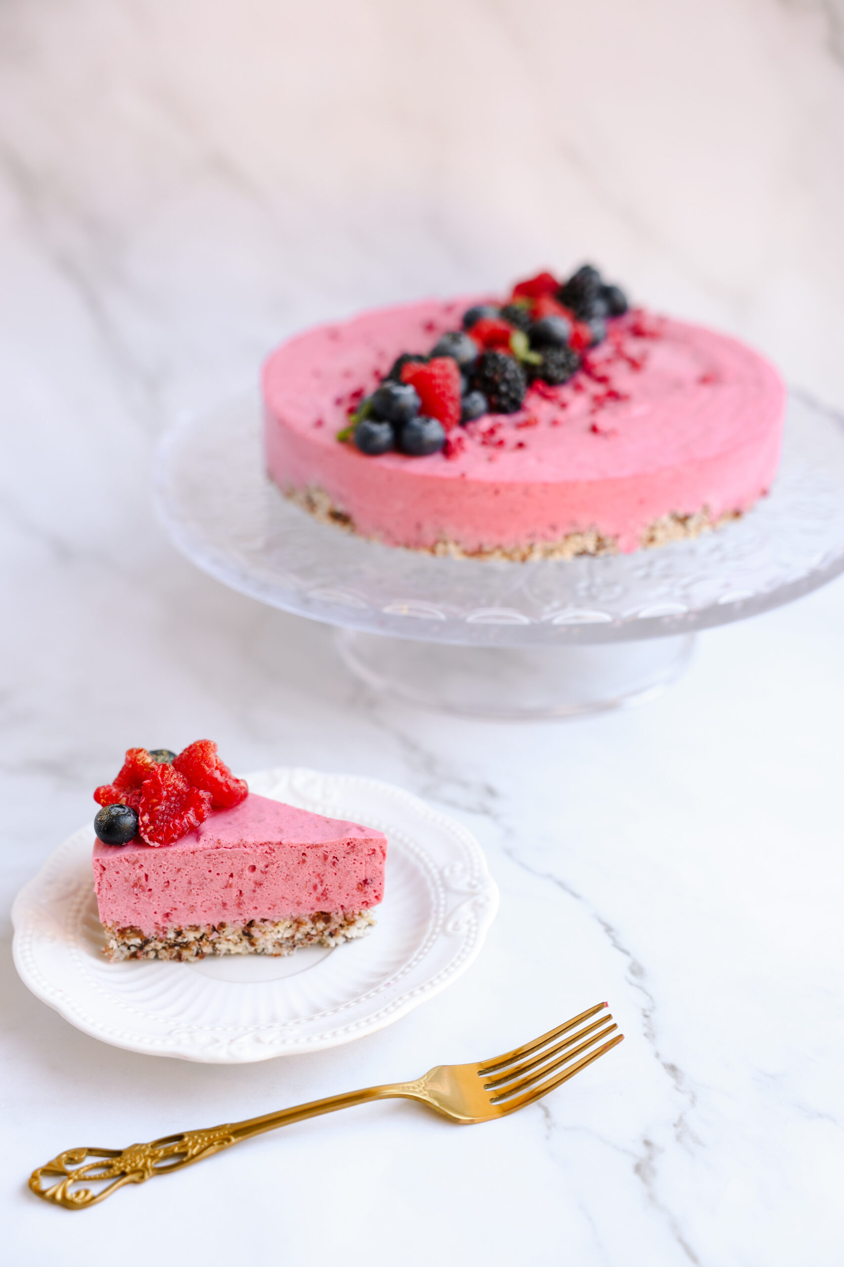 Vaarikavahutort (gluteenivaba, laktoosivaba, vegan) - Image 3