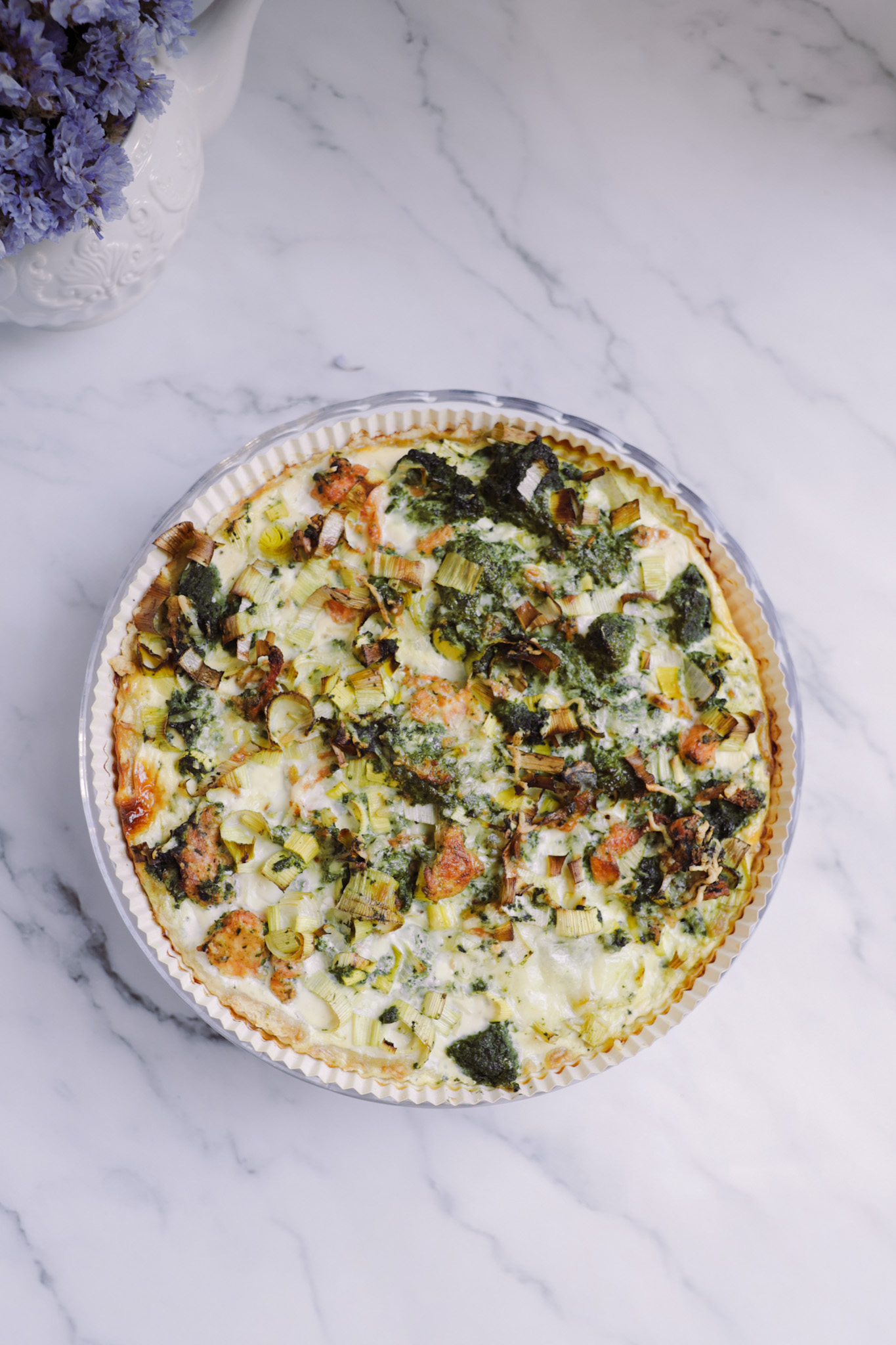 Quiche lõhe ja spinatiga