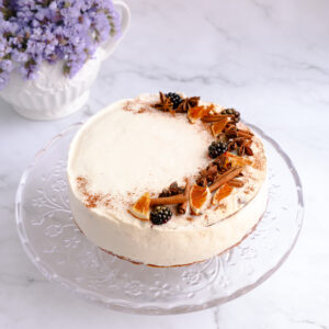 Vürtsikas kõrvitsa-juustukook